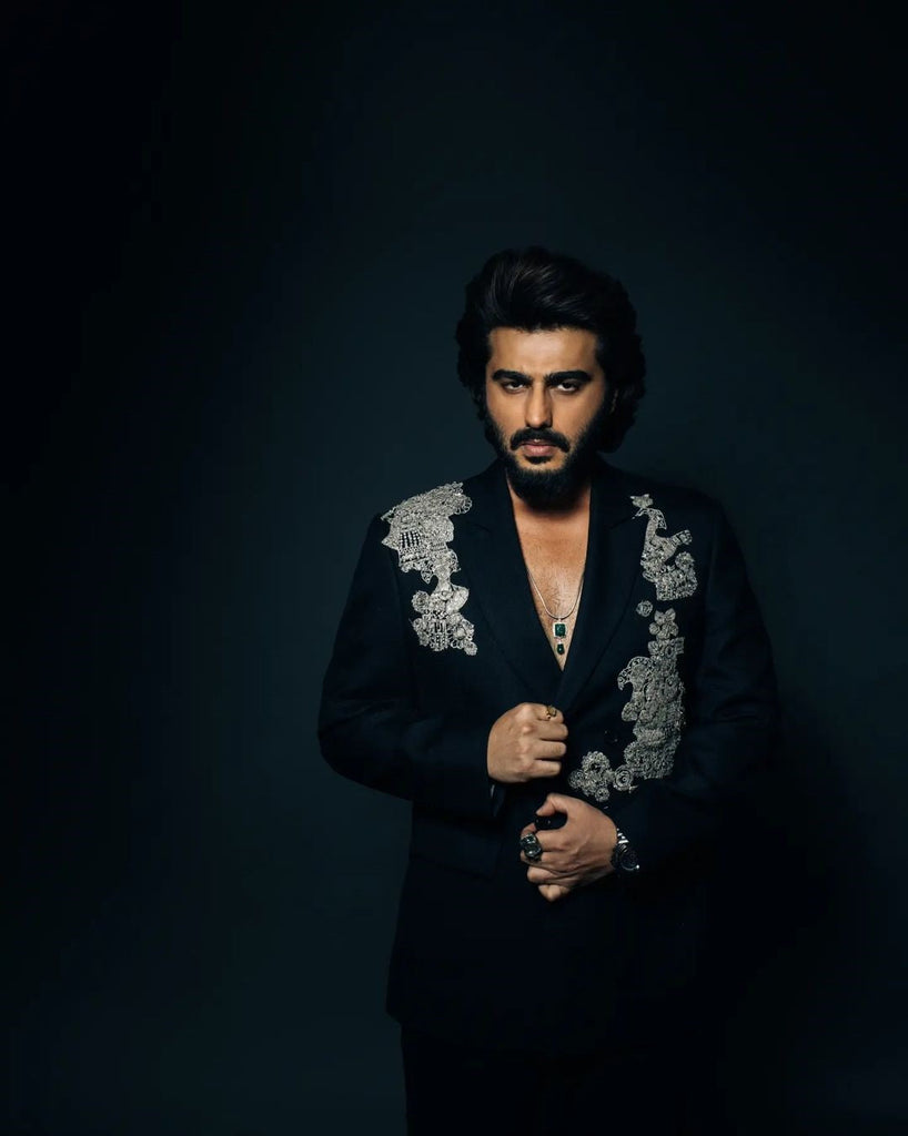 Blazer With Tribal Patch Set