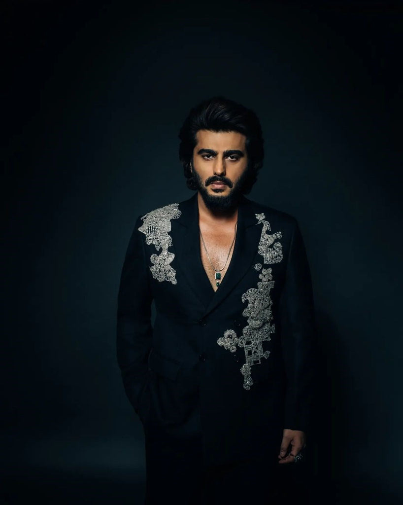 Blazer With Tribal Patch Set