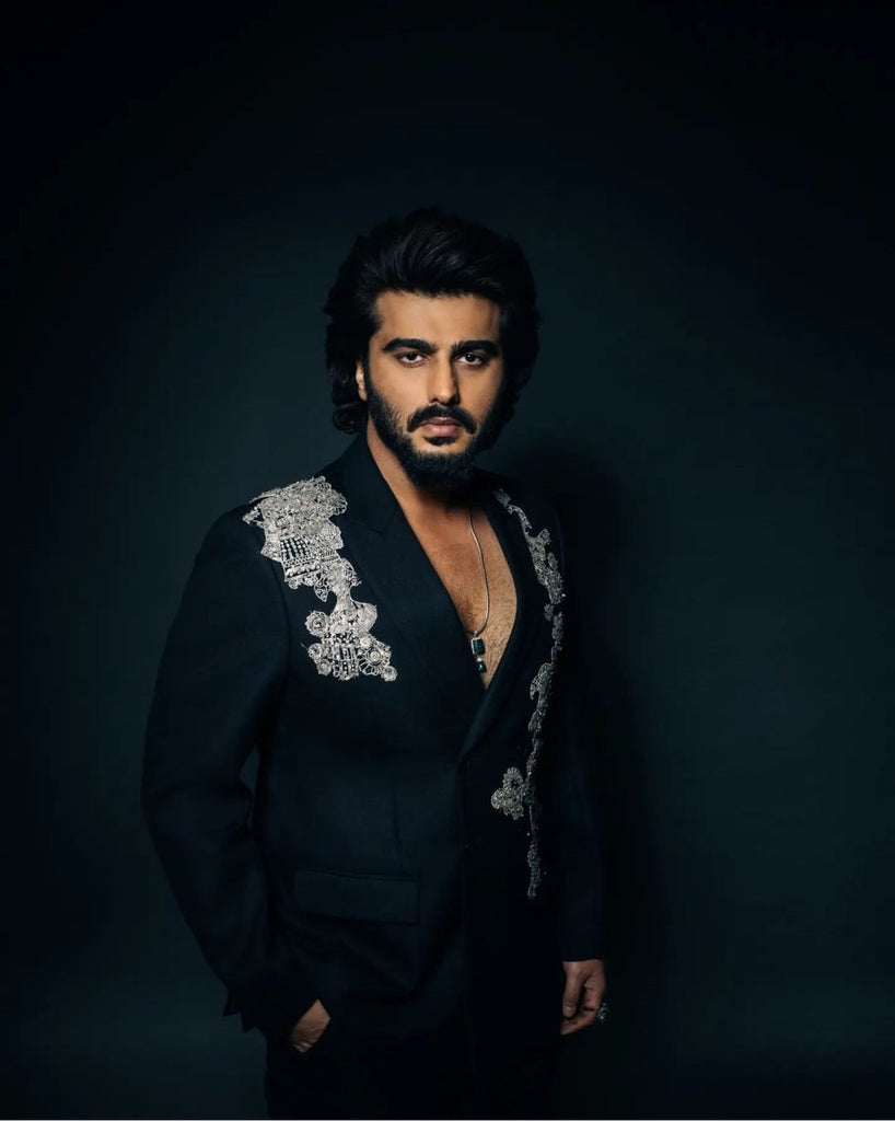 Blazer With Tribal Patch Set