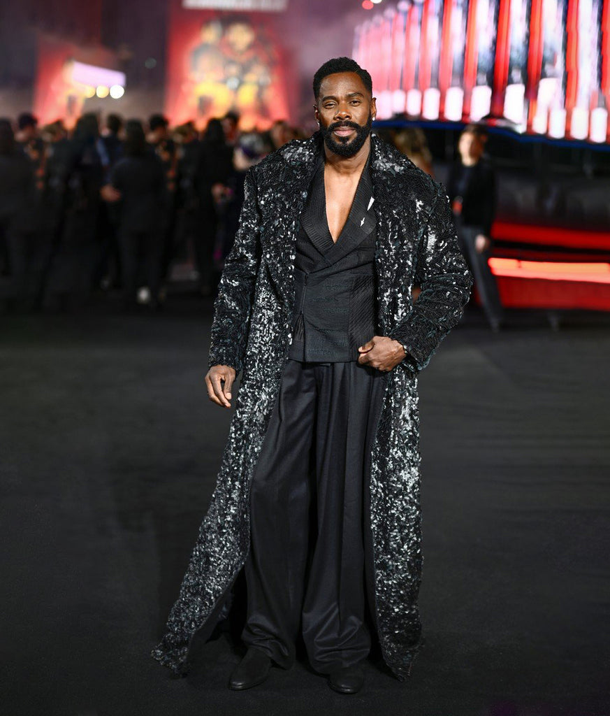 Leather Black Stacking Jacket Set