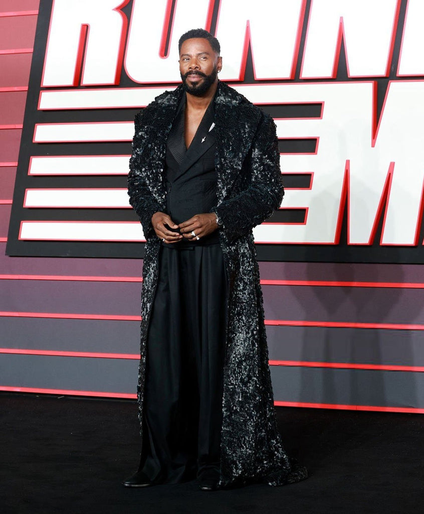 Leather Black Stacking Jacket Set