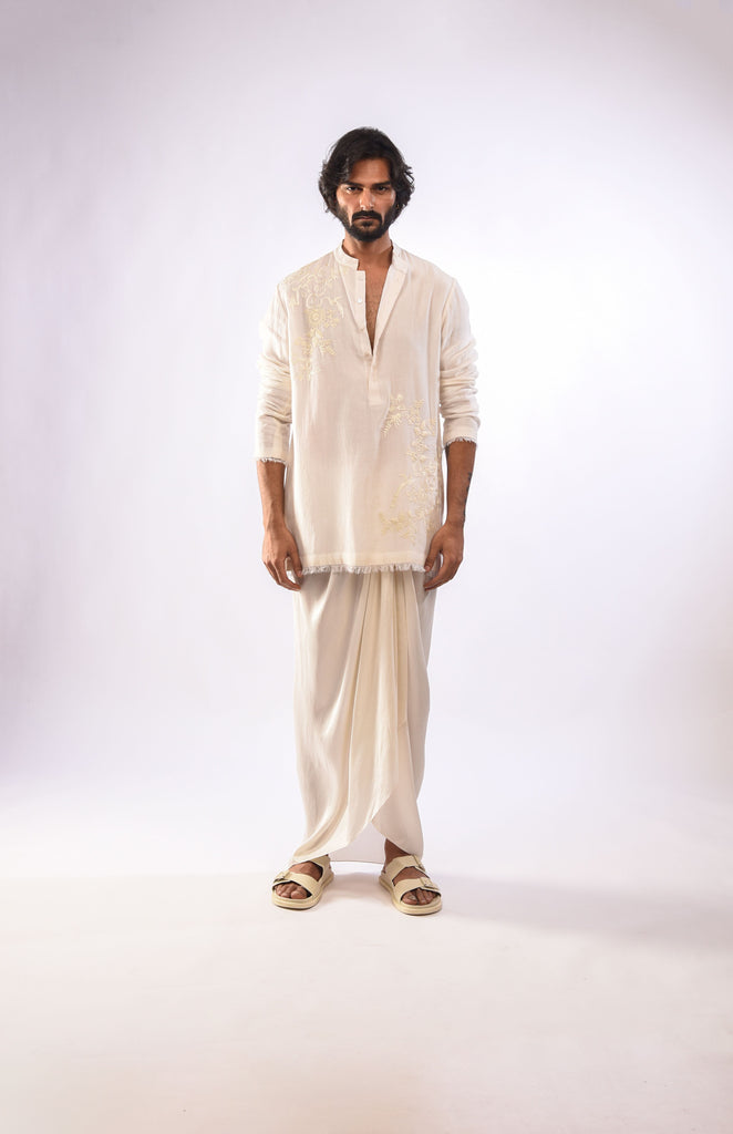 Safari Embroidery Kurta Set