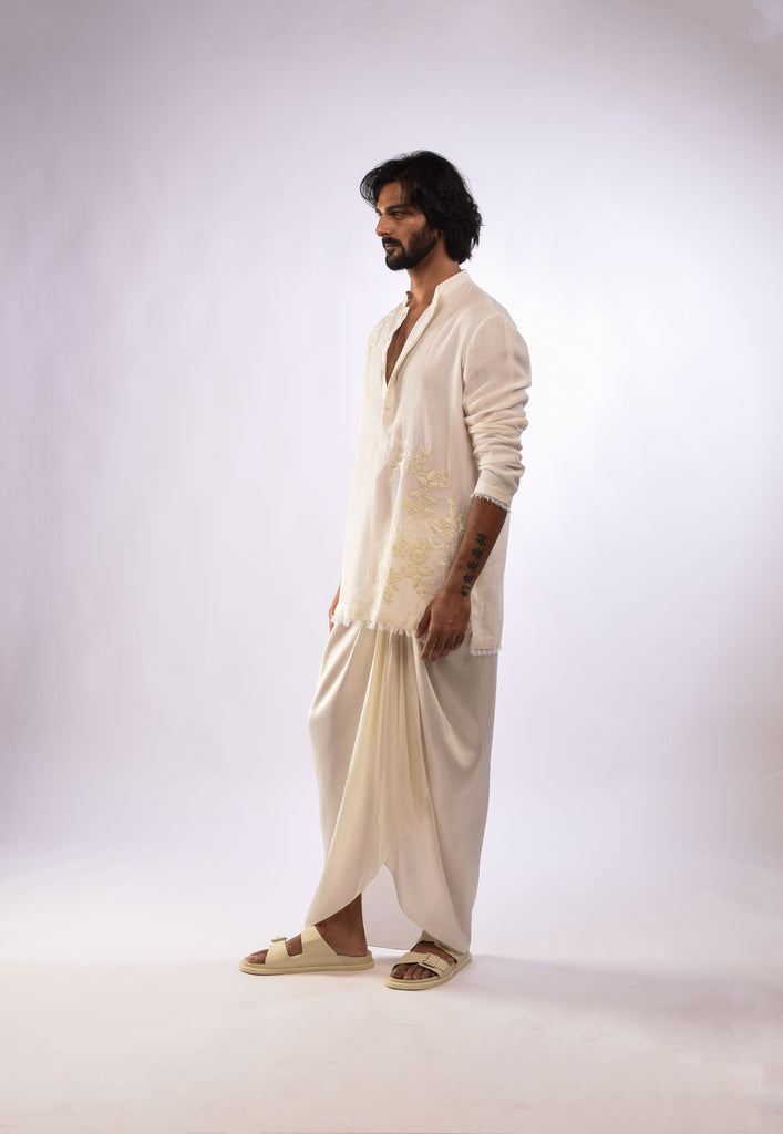 Safari Embroidery Kurta Set