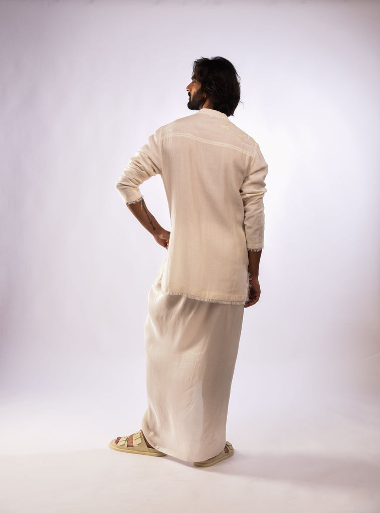 Safari Embroidery Kurta Set