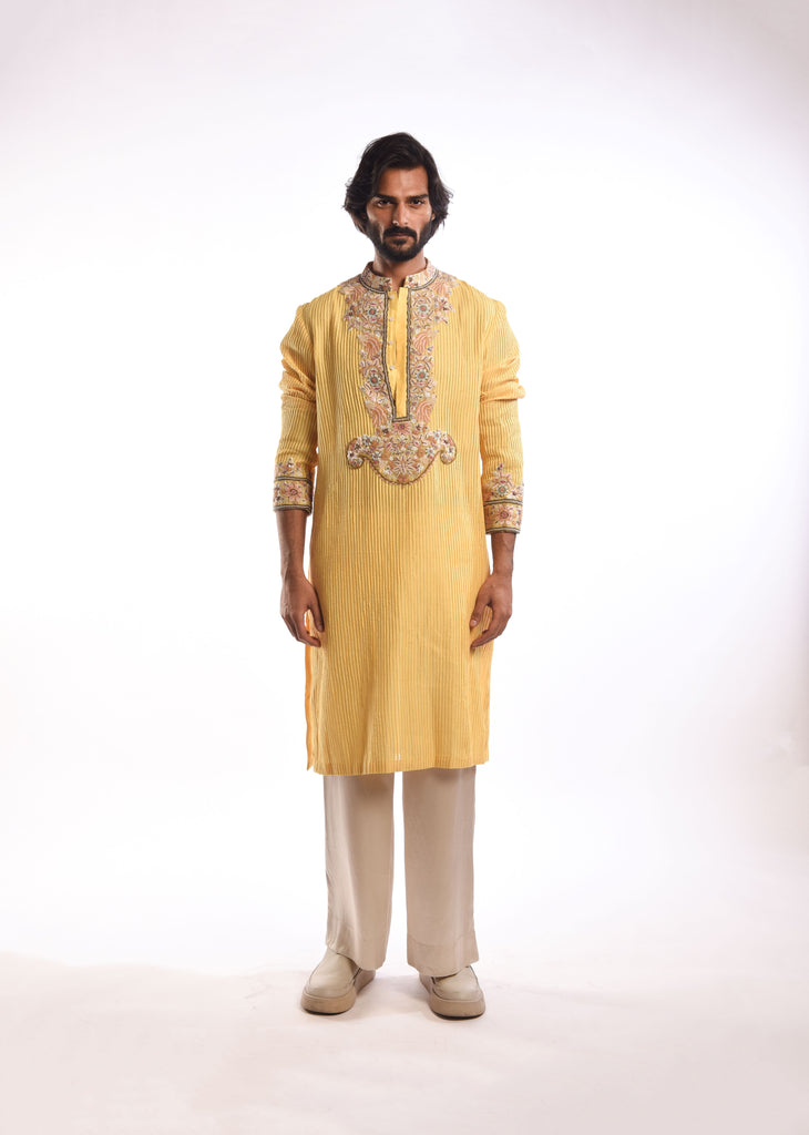 Strips Kurta Set