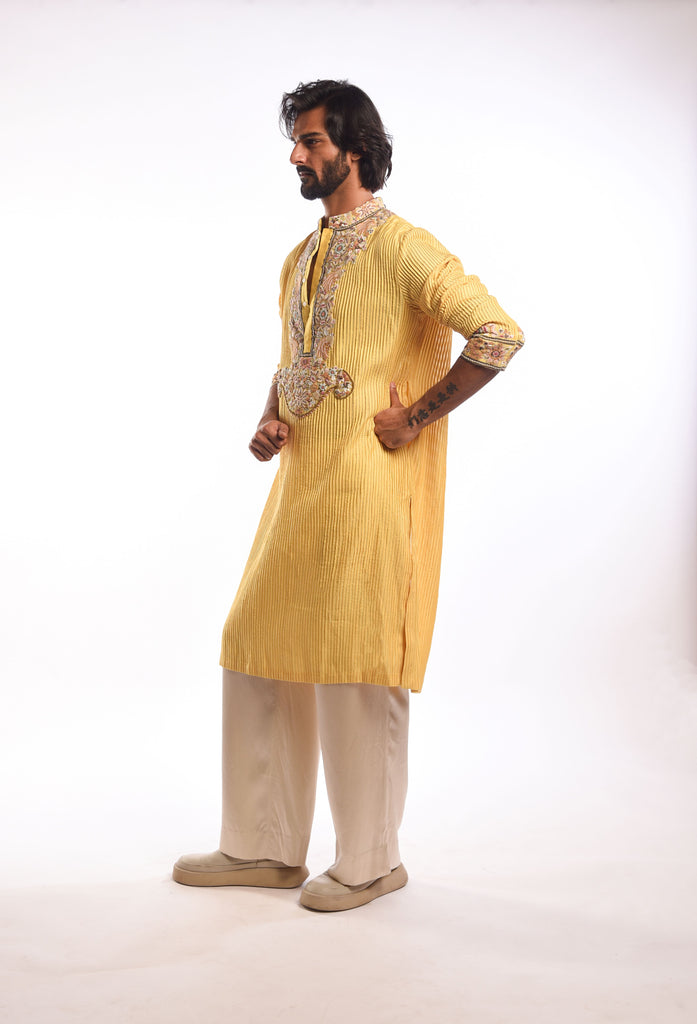 Strips Kurta Set