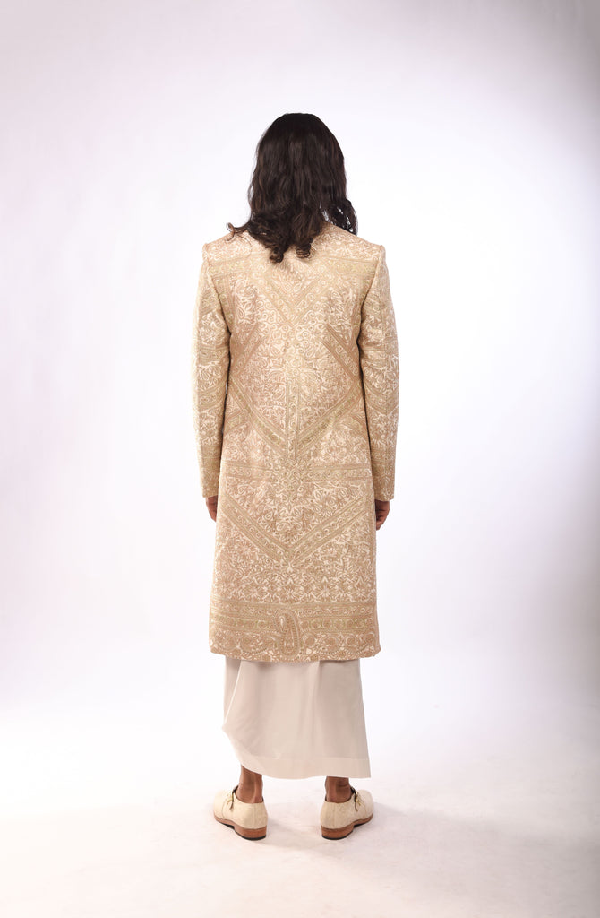 Dori Embroidery Sherwani Set