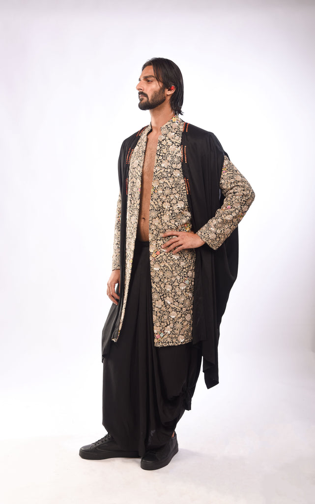 Zardozi Embroidery Sherwani Set
