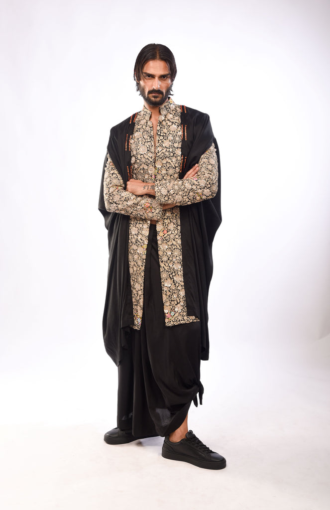 Zardozi Embroidery Sherwani Set