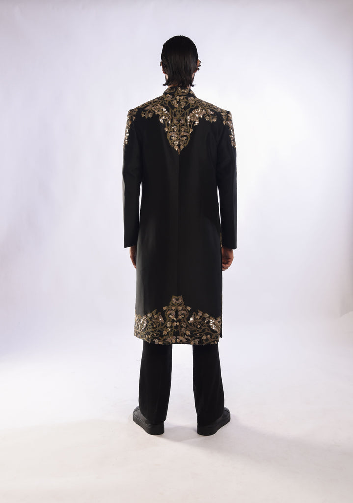 Dori Embroidery Achkan Set