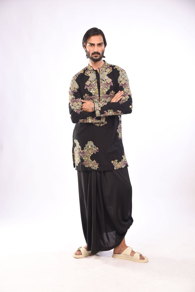 Textile Embroidery Kurta Set