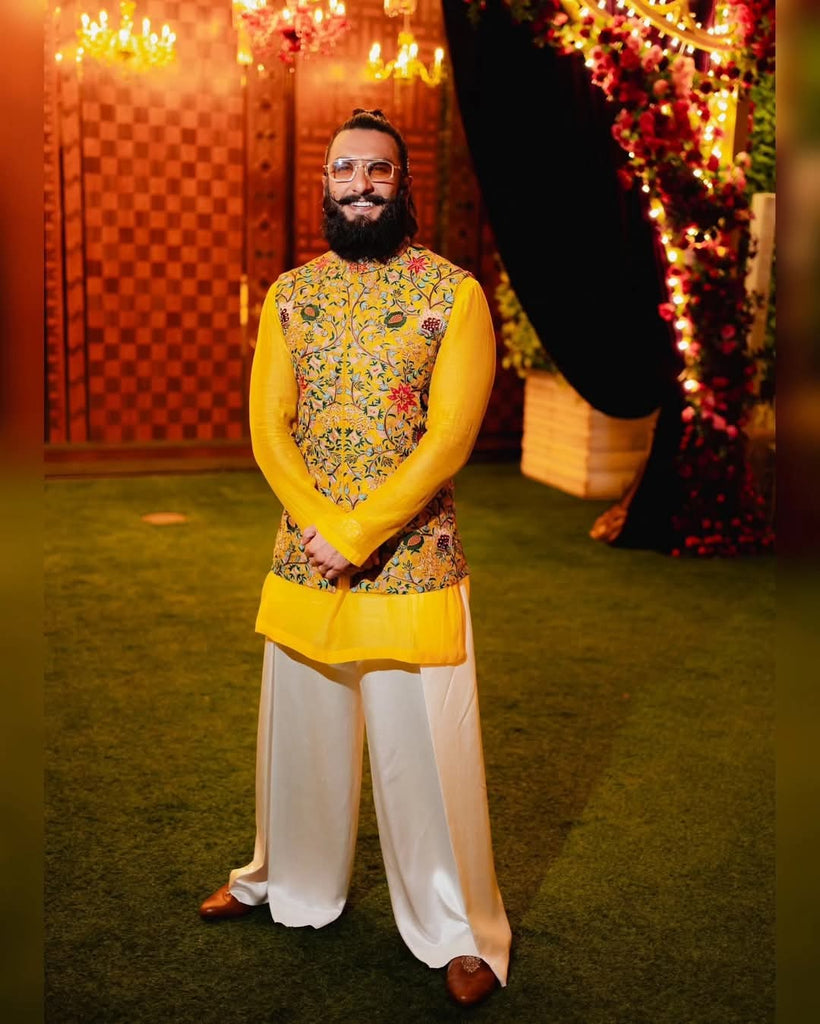 Floral Embroidery Bundi Set