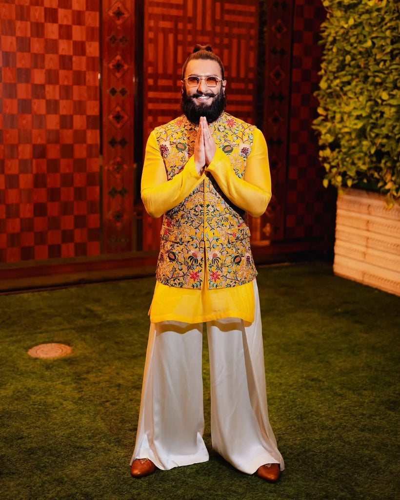 Floral Embroidery Bundi Set