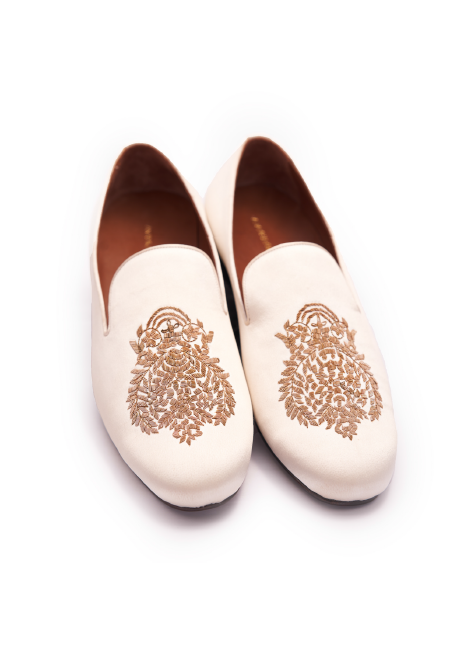 Maal Boota Embroidery Slipon Shoes