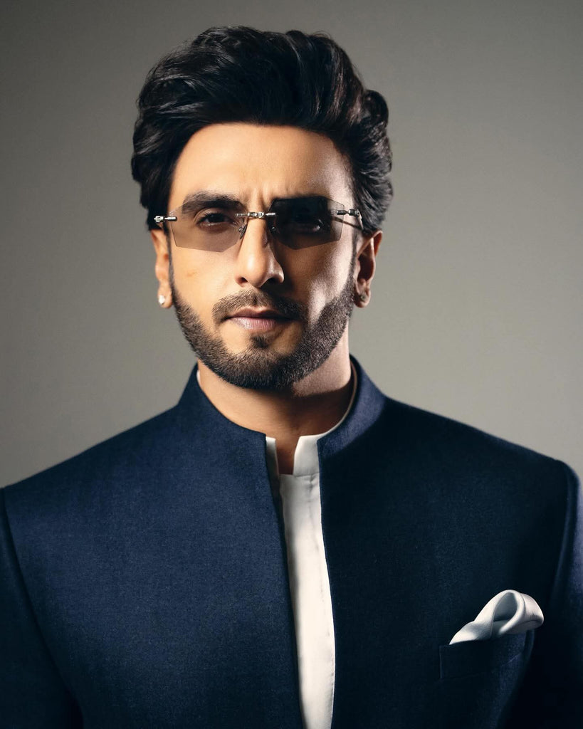Navy Bandhgala Set