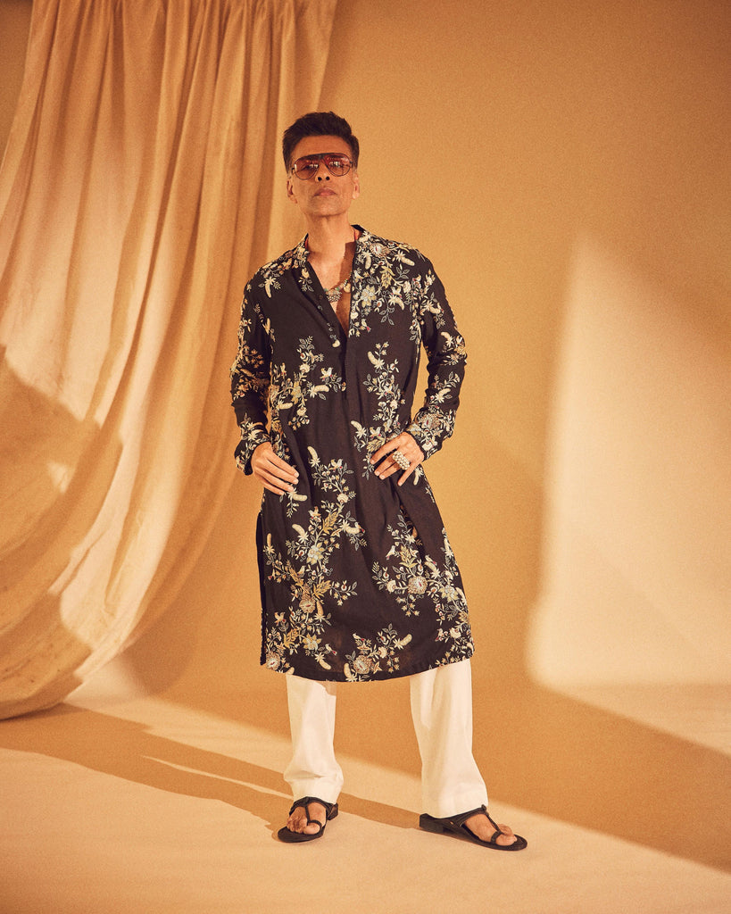 Calico Embroidery Kurta