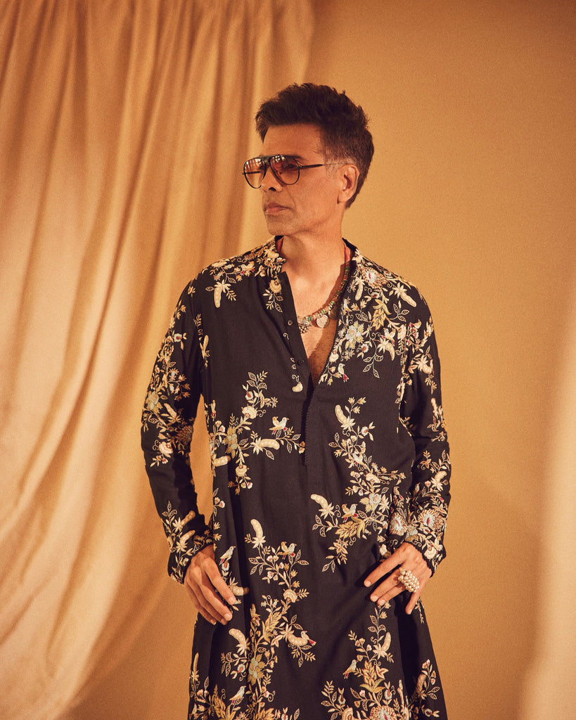 Calico Embroidery Kurta