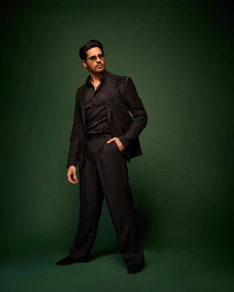 Artwork Placement Blazer Set