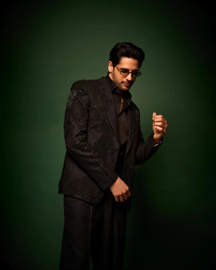 Artwork Placement Blazer Set