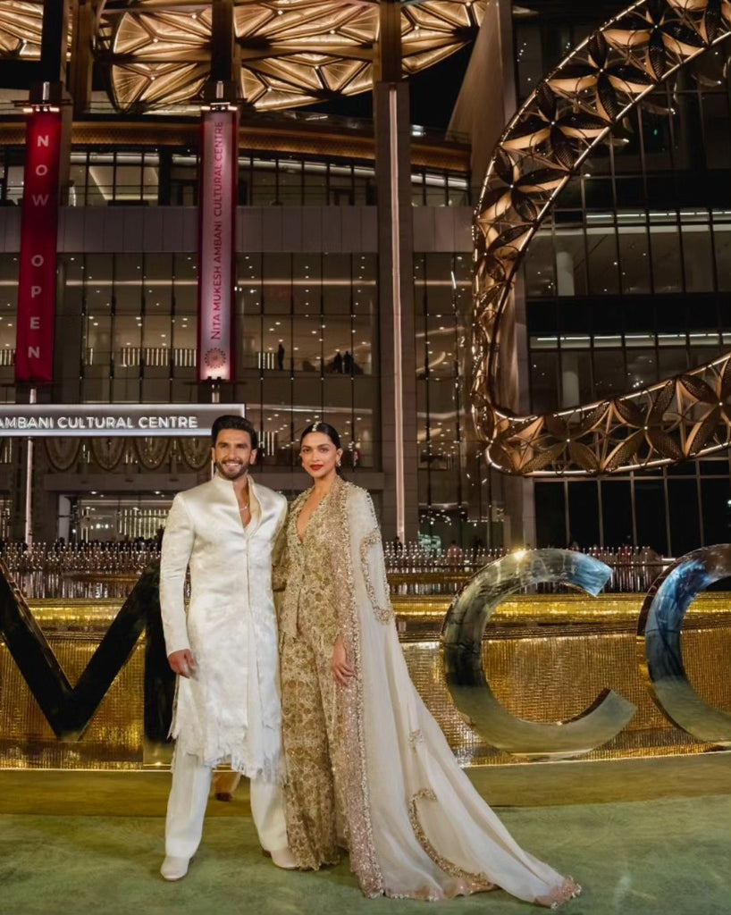 Satin Embroidery Sherwani Set