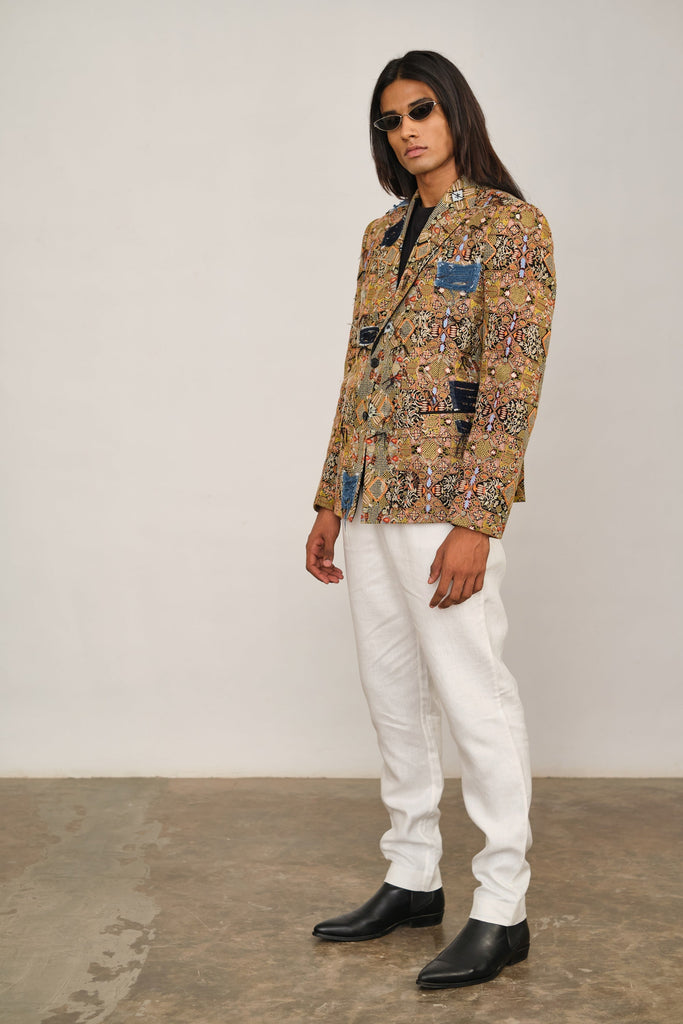 Old Textile Blazer Only